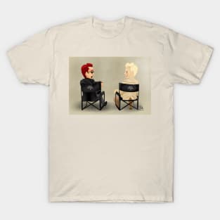 Behind the scenes s2 good omens T-Shirt